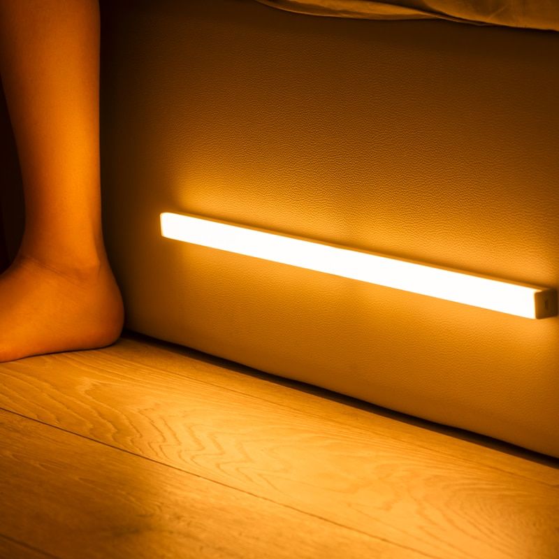 Motion Sensor LED Light Bar – USB Rechargeable Closet & Cabinet Light